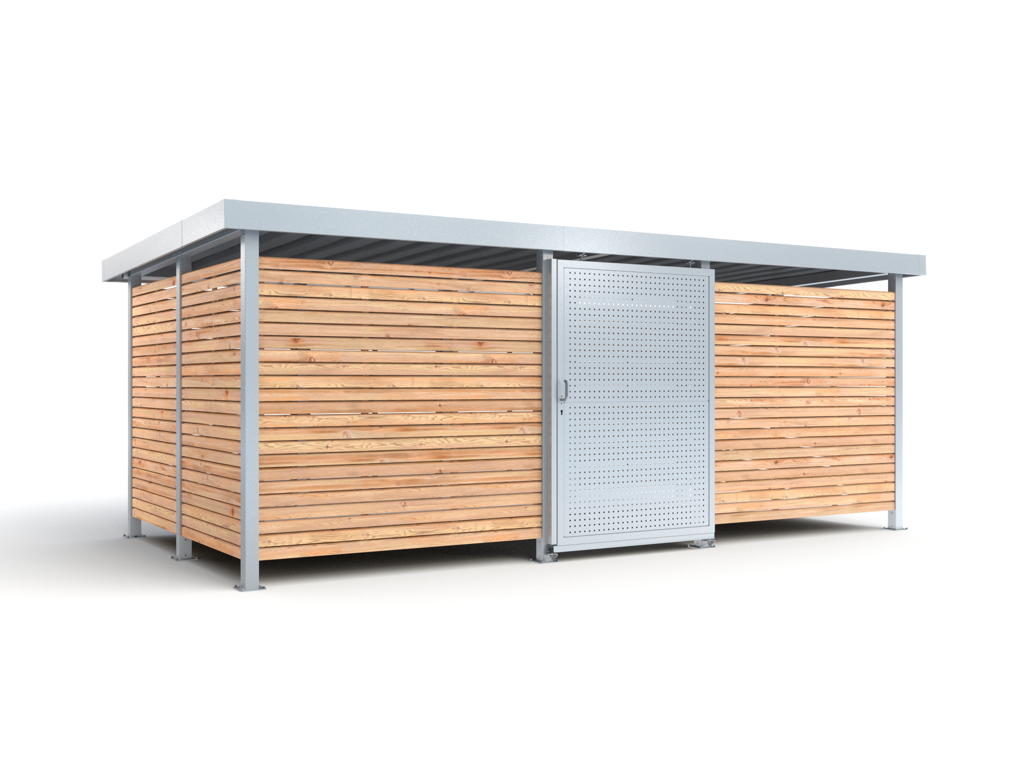Mülltonnenhaus Stellwerk M4 Holz