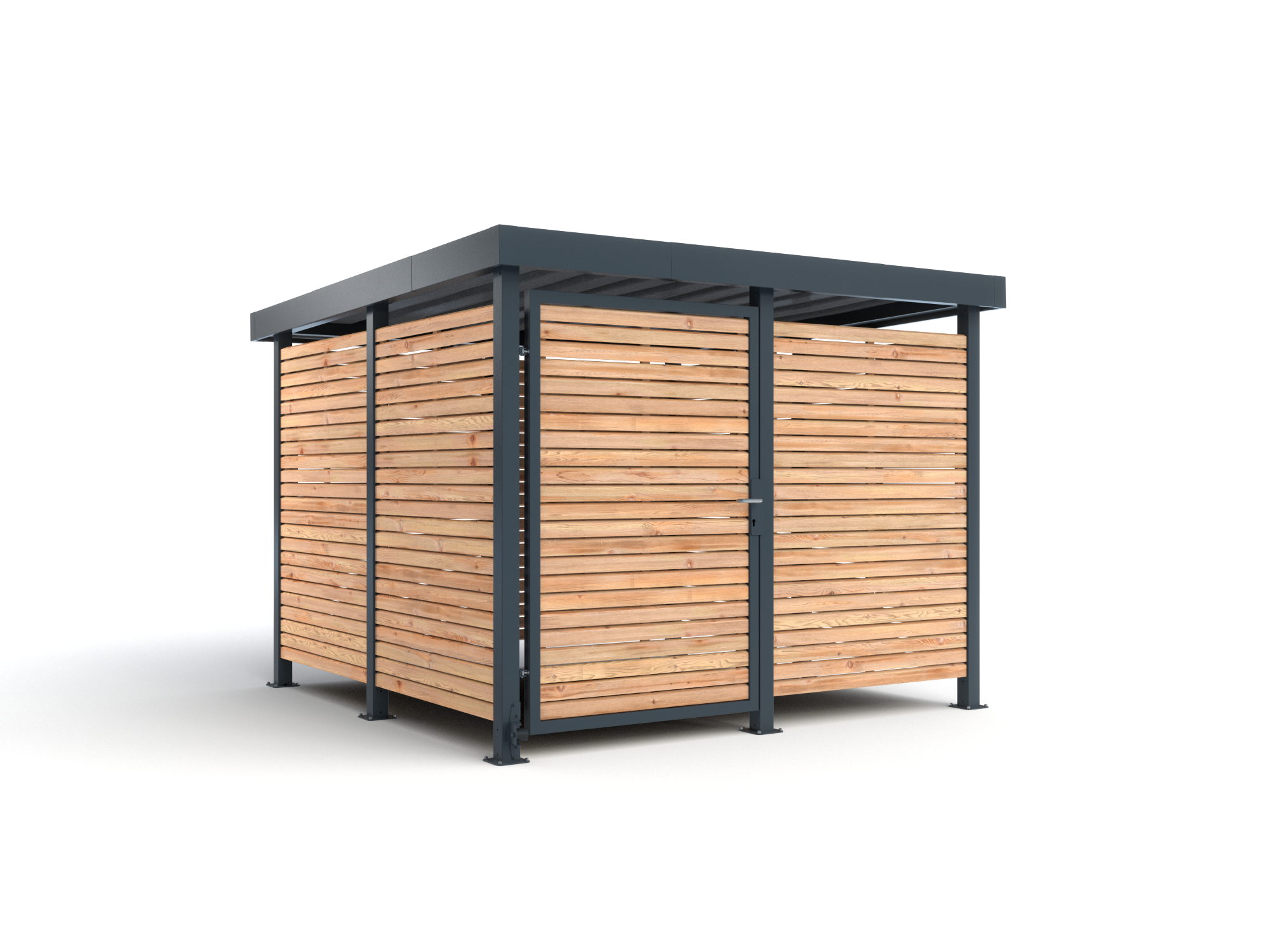 Mülltonnenhaus Stellwerk M2 Holz