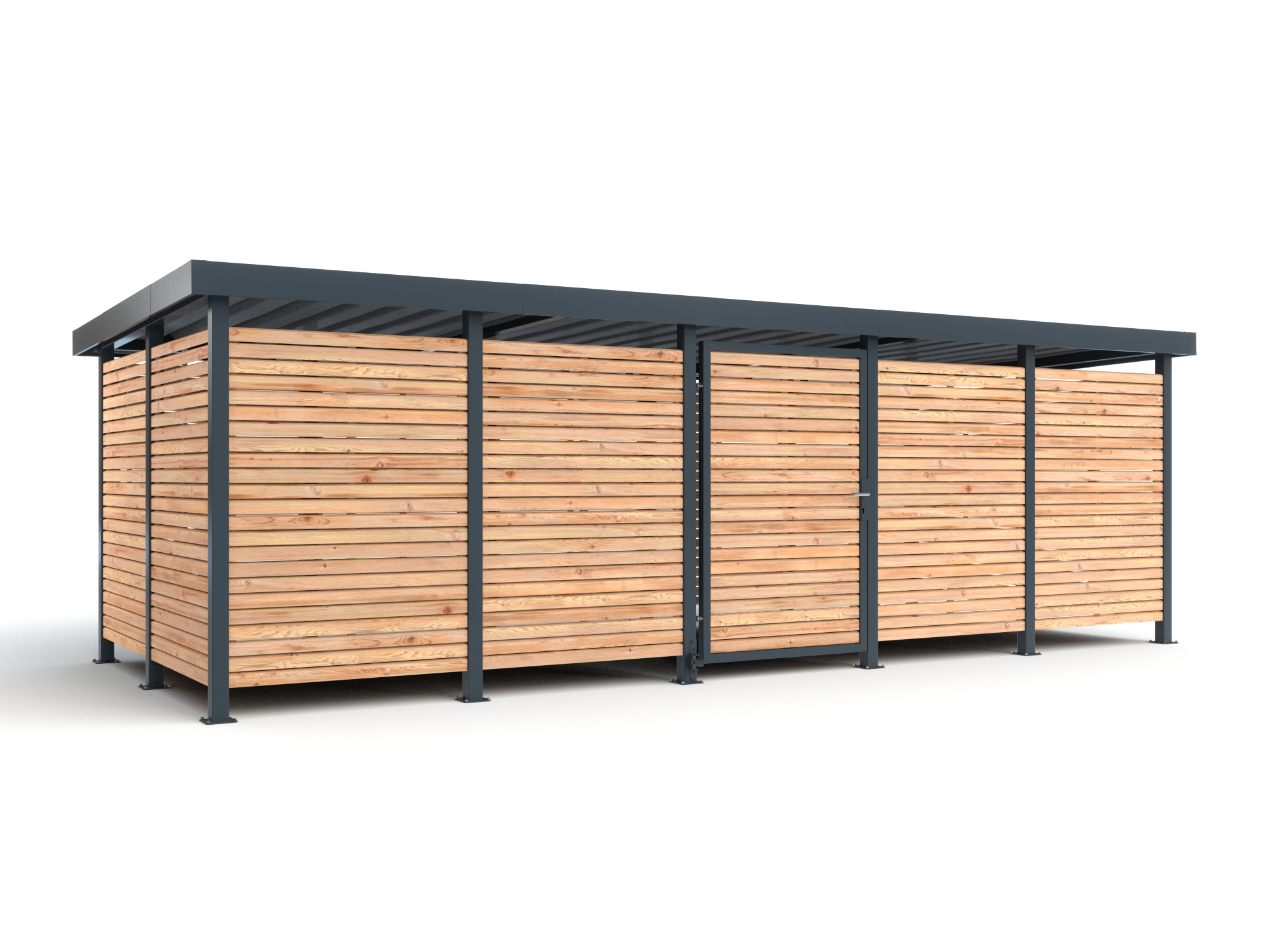 Mülltonnenhaus Stellwerk M5 Holz