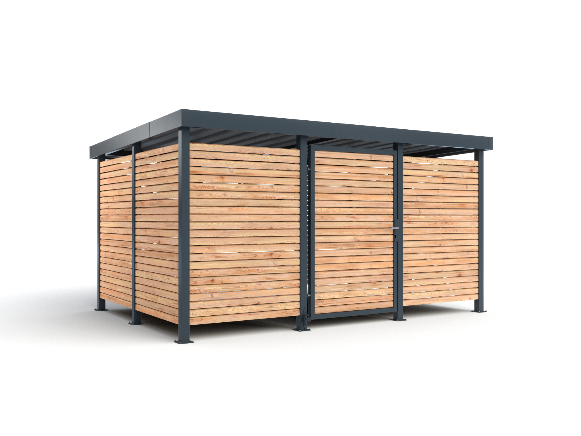 Mülltonnenhaus Stellwerk M3 Holz
